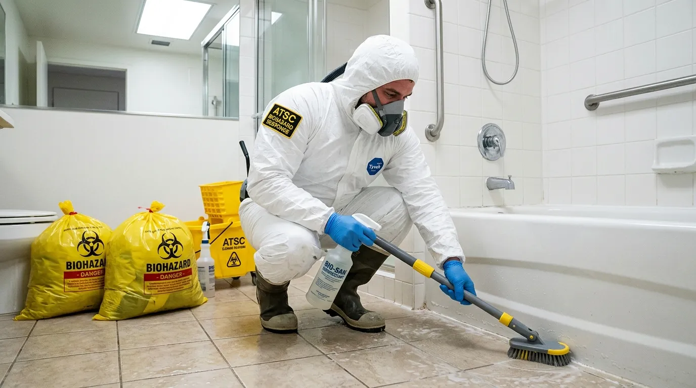 Decontamination equipment deployed for Blood Cleanup in Lansdale